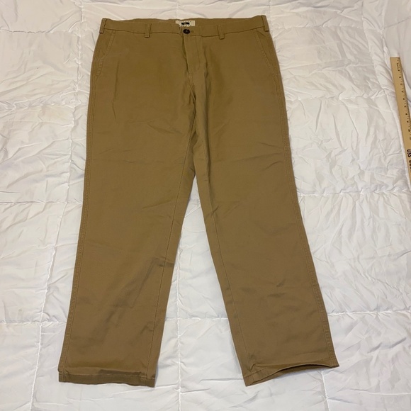 Joseph Abboud 40x30 stretch khaki pants - Picture 1 of 8